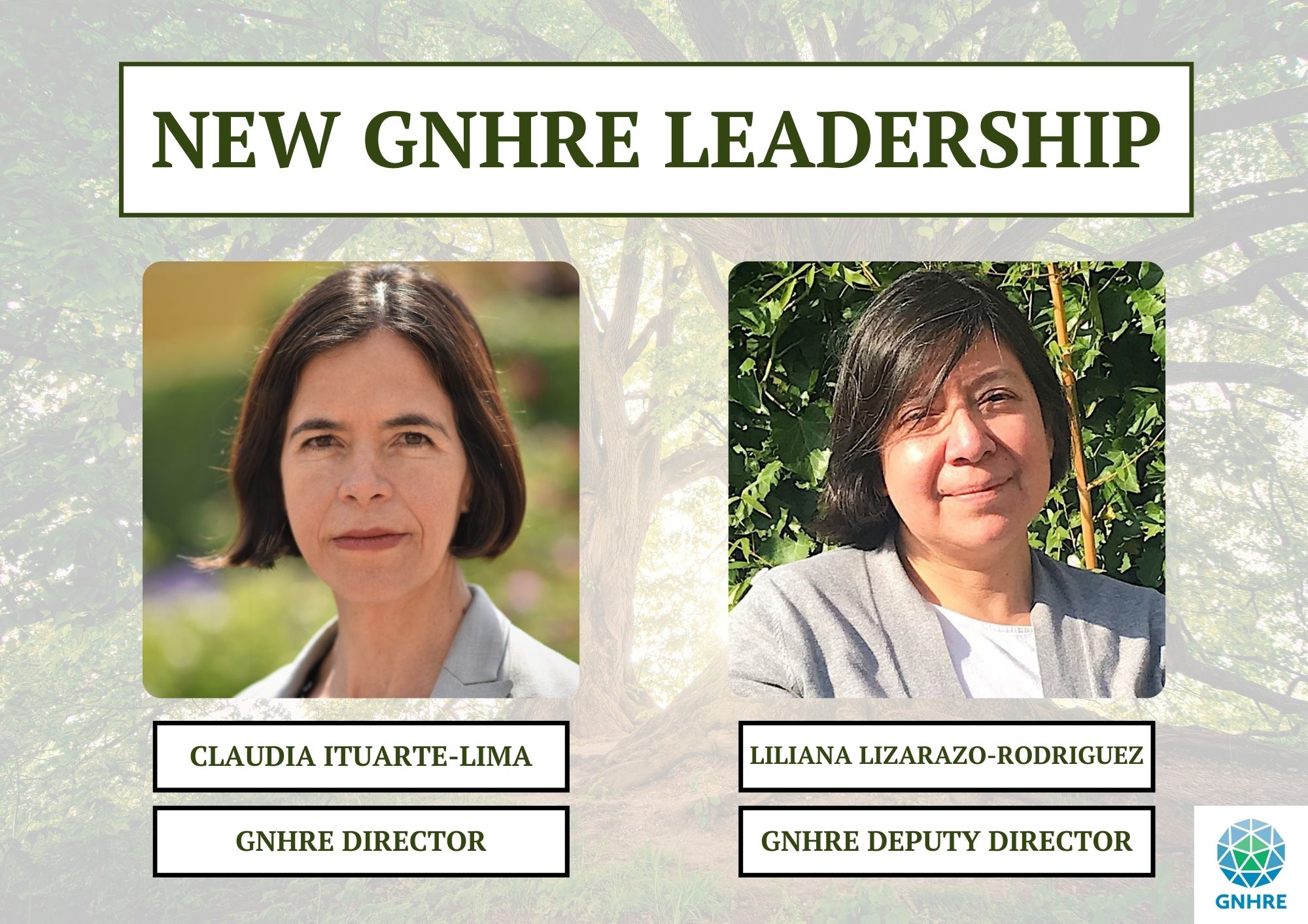Announcing: New GNHRE Leadership